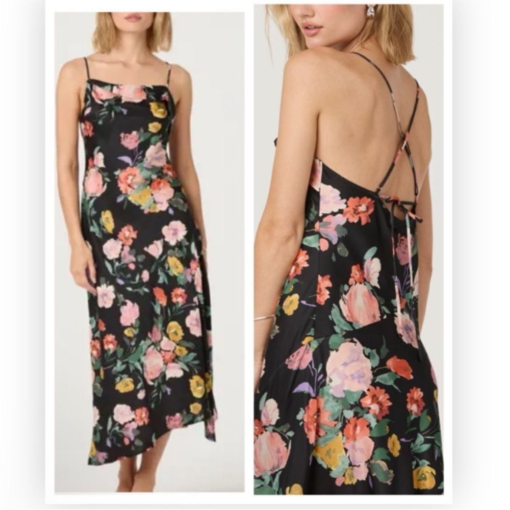 ASTR tne Label Crow Neck Slip dress NWT $138
